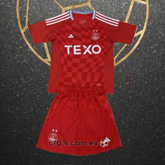 Camiseta Aberdeen Primera Nino 24-25