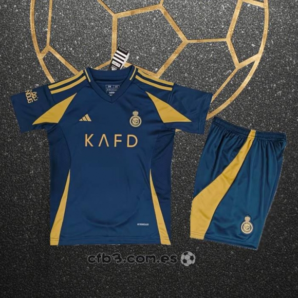 Camiseta Al Nassr Segunda Nino 24-25