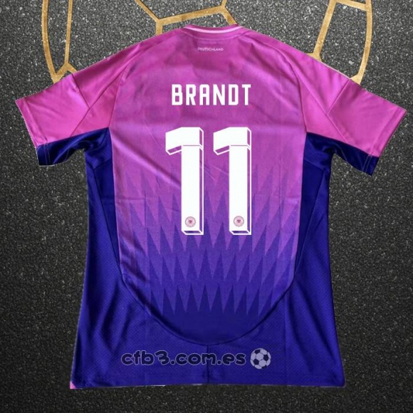 Camiseta Alemania Jugador Brandt Segunda 2024