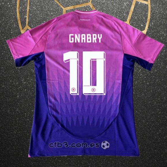 Camiseta Alemania Jugador Gnabry Segunda 2024