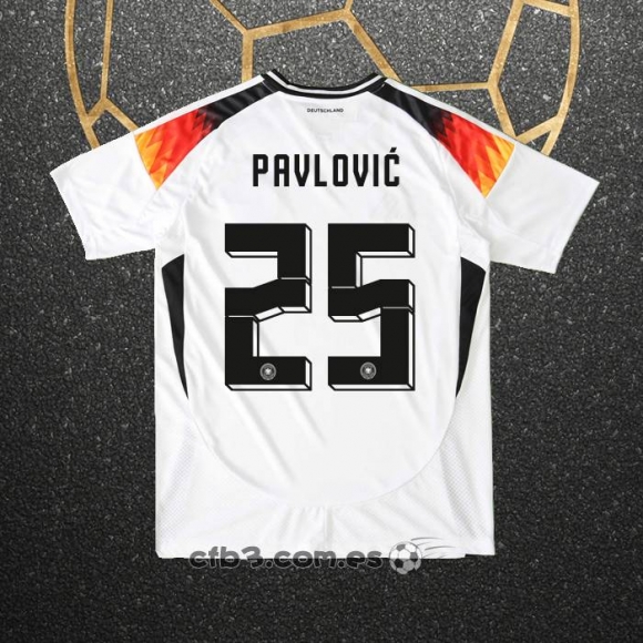 Camiseta Alemania Jugador Pavlovic Primera 2024