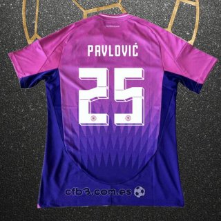 Camiseta Alemania Jugador Pavlovic Segunda 2024