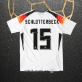 Camiseta Alemania Jugador Schlotterbeck Primera 2024