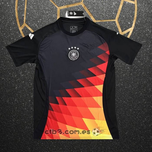 Camiseta Pre Partido del Alemania 2024 Negro