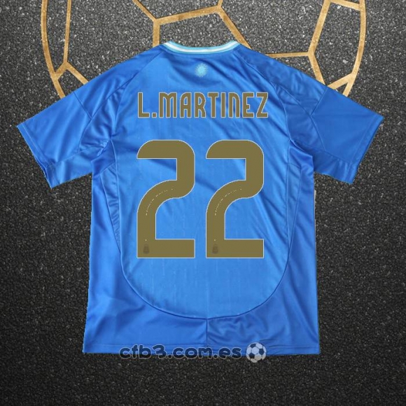 Camiseta Argentina Jugador L.Martinez Segunda 2024