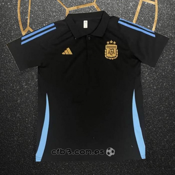 Camiseta Polo del Argentina 24-25 Negro