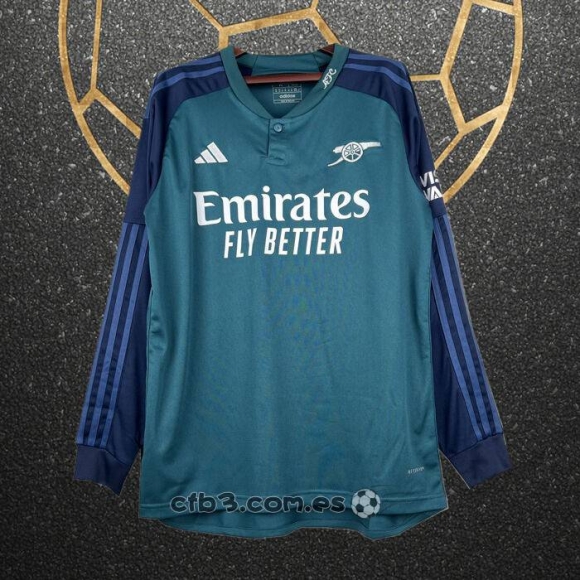 Camiseta Arsenal Tercera Manga Larga 23-24