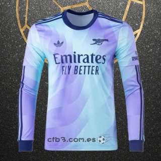 Camiseta Arsenal Tercera Manga Larga 24-25