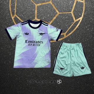 Camiseta Arsenal Tercera Nino 24-25