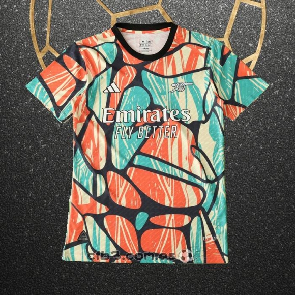 Camiseta Pre Partido del Arsenal 2024