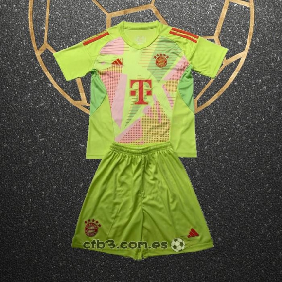 Camiseta Bayern Munich Portero Primera Nino 24-25