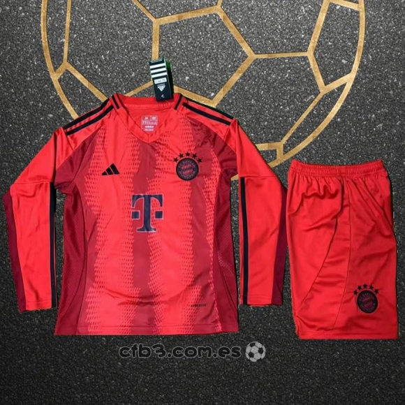 Camiseta Bayern Munich Primera Manga Larga Nino 24-25