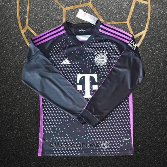 Camiseta Bayern Munich Segunda Manga Larga 23-24