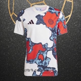 Camiseta Pre Partido del Bayern Munich 2024 Blanco