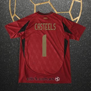 Camiseta Belgica Jugador Casteels Primera 2024