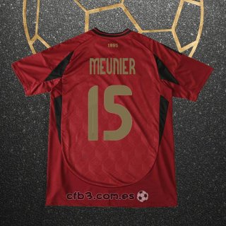 Camiseta Belgica Jugador Meunier Primera 2024