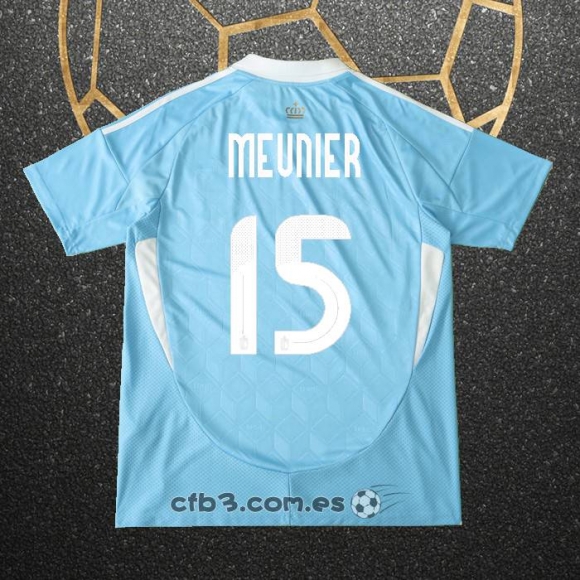Camiseta Belgica Jugador Meunier Segunda 2024