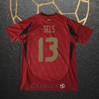 Camiseta Belgica Jugador Sels Primera 2024