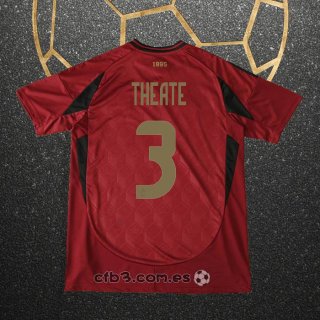 Camiseta Belgica Jugador Theate Primera 2024