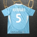 Camiseta Belgica Jugador Vertonghen Segunda 2024