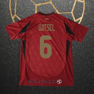 Camiseta Belgica Jugador Witsel Primera 2024