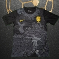 Camiseta Brasil Jesus 2024-2025 Negro