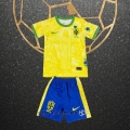 Camiseta Brasil Jesus Nino 24-25 Amarillo