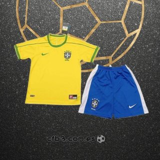 Retro Camiseta Brasil Primera Nino 1998