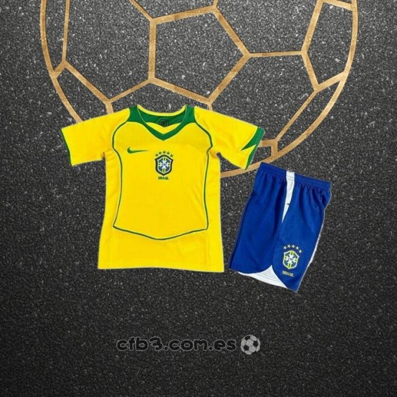 Retro Camiseta Brasil Primera Nino 2004