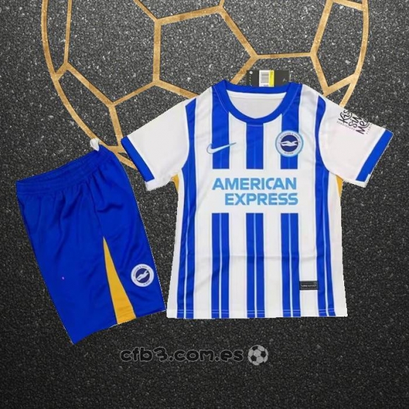 Camiseta Brighton & Hove Albion Primera Nino 24-25