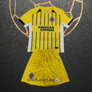 Camiseta Brighton & Hove Albion Segunda Nino 24-25