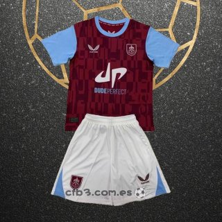 Camiseta Burnley Primera Nino 24-25