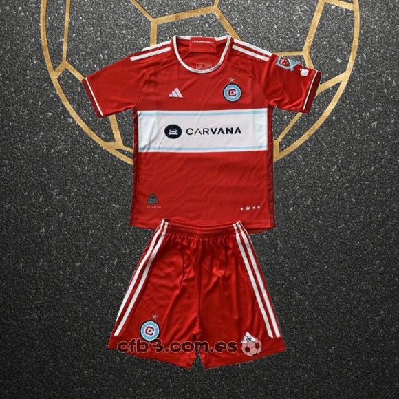 Camiseta Chicago Fire Primera Nino 24-25