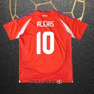 Camiseta Chile Jugador Alexis Primera 2024