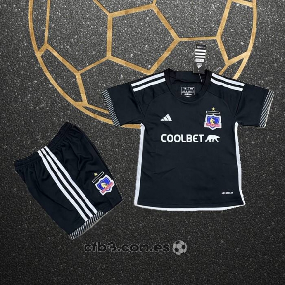 Camiseta Colo-Colo Segunda Nino 2024