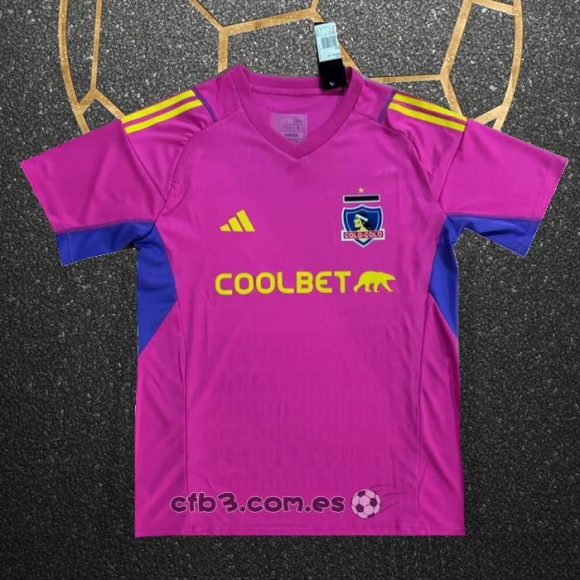 Tailandia Camiseta Colo-Colo Portero 2024 Purpura