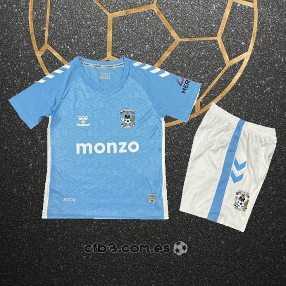 Camiseta Coventry City Primera Nino 24-25