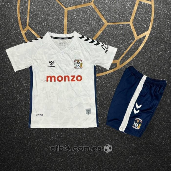 Camiseta Coventry City Segunda Nino 24-25