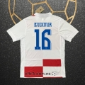 Camiseta Croacia Jugador Budimir Primera 2024