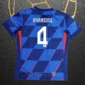 Camiseta Croacia Jugador Gvardiol Segunda 2024