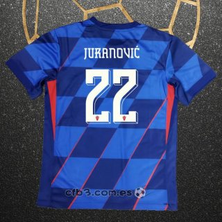 Camiseta Croacia Jugador Juranovic Segunda 2024