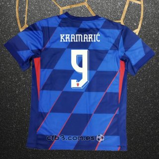 Camiseta Croacia Jugador Kramaric Segunda 2024