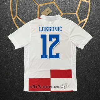 Camiseta Croacia Jugador Labrovic Primera 2024