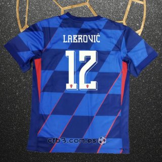 Camiseta Croacia Jugador Labrovic Segunda 2024