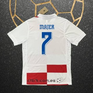 Camiseta Croacia Jugador Majer Primera 2024