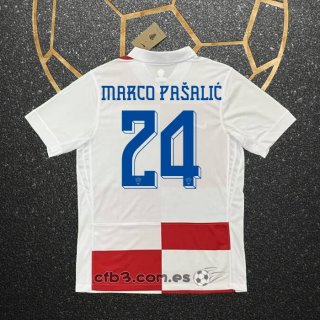Camiseta Croacia Jugador Marco Pasalic Primera 2024