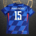 Camiseta Croacia Jugador Mario Pasalic Segunda 2024