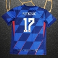 Camiseta Croacia Jugador Petkovic Segunda 2024