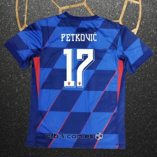 Camiseta Croacia Jugador Petkovic Segunda 2024