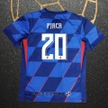 Camiseta Croacia Jugador Pjaca Segunda 2024